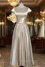 A Line Cap Sleeves Ankle Length Mother Of The Bride Dresses