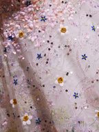 A Line Cute Sweetheart Neck Flower Short Prom Dress, Flower Sequin Homecoming Dresses