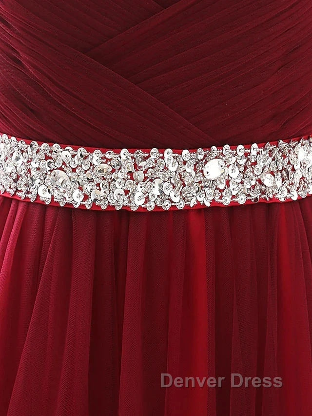 A-Line Elegant Quinceanera Prom ValentineS Day Dresses Strapless Sleeveless Chapel Train Satin With Crystals