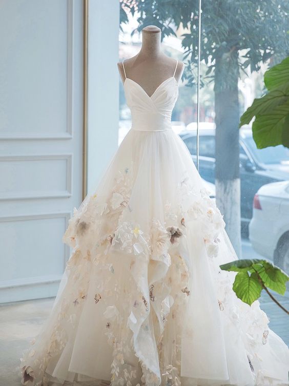 A Line Prom Gown Prom Dress Straps Prom Dresses Main image