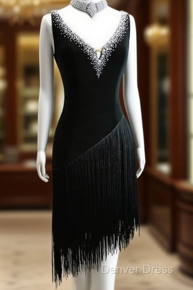 A-Line Floral Flowers Black Short Homecoming Dresses