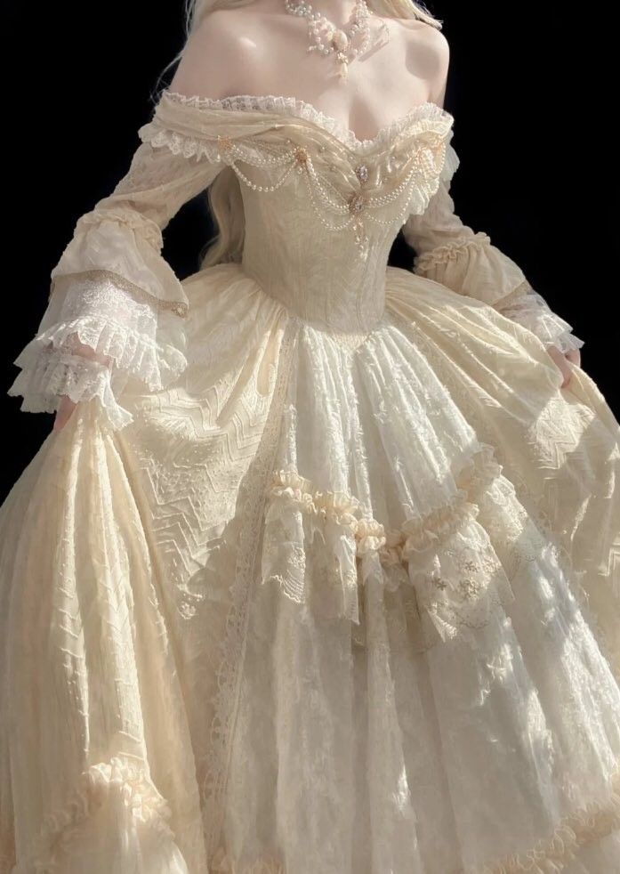 A Line Off Shoulder Ball Gowns Wedding Dress Lace Princess Dresses Main image