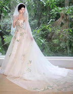 A-Line Off Shoulder Tulle Lace Applique White Long Prom Dress, White Long Prom Dresses