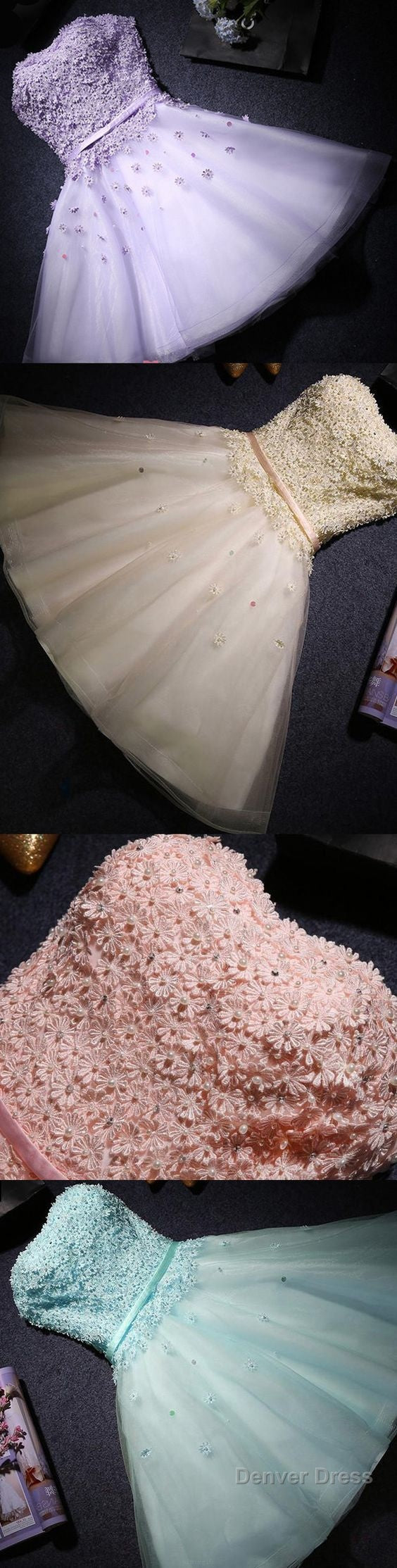 A-Line Prom Dress Short Champagne Dress With Lace Up Bandage Mini Excellent Homecoming Dresses Main image