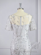 A Line Bateau Floor Length Tulle Mother of the Bride Dresses With Ruffles