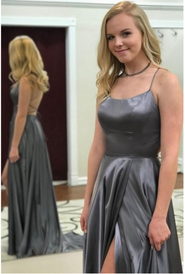 A-Line Simple Stunning Long Prom Dresses Prom Gown