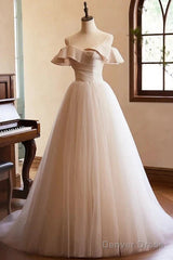 A-Line Sleeveless Backless Spaghetti Straps Floor Length Evening Dresses Prom Dress