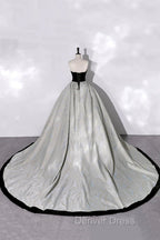 A Line Sweetheart Neckline Long Prom Gowns, Beautiful Strapless Prom Dresses