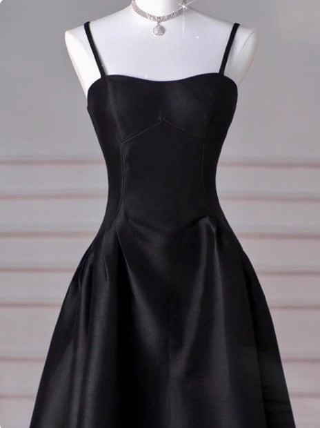 A-Line Sweetheart ??Prom Dress For Birthday&Graduation-Burgundy Satin Long Prom Dresses