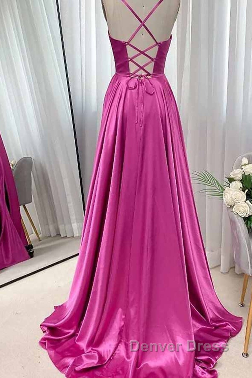 A Line Wedding Guest Dress Sexy Dresses Prom Wear Sweep Brush Train Sleeveless Sweetheart Cotton Backless Crisscross Back With Glitter Ruched Strappy