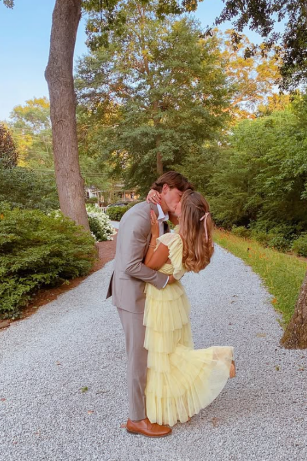 Yellow Fashion Square Neck A-Line Multi-Layered Long Tulle Ball Gowns Prom Dresses