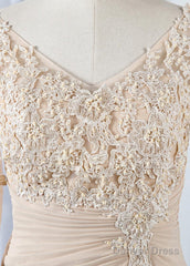 Appliques Lace 3/4 Sleeves Sweetheart Mother Of The Bride Dresses