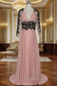 Attractive Long Prom Dress Deep V Neck Long Sleeves Mother of the Bride Dresses