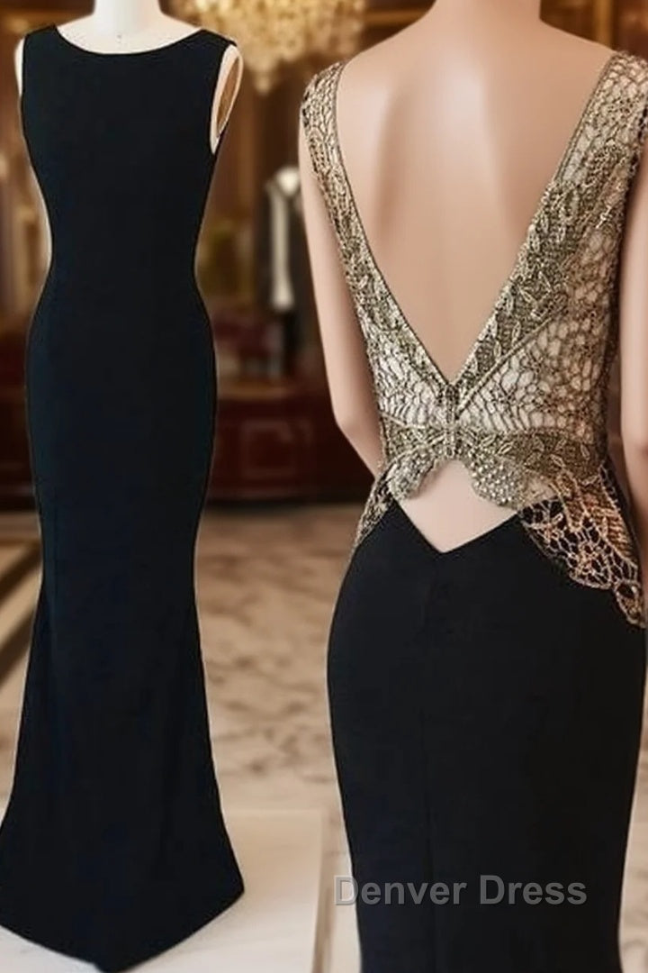 Backless Prom Dress,Mermaid Prom Dress,Lace Prom Dress,Fashion Prom Dresses