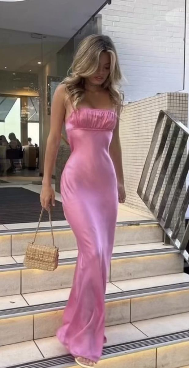 Backless Sapaghetti Straps Long Prom Gowns Prom Dresses Main image
