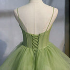 Ball Gowns, Green Prom Dress Vintage Prom Dresses