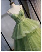 Ball Gown, Green Prom Dresses Vintage Prom Dress Lp1237