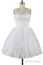 Ball Gown Homecoming White Wedding Party Dress