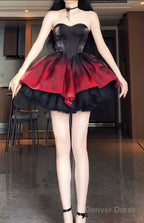 Ball Gowns Prom Dress Lolita Dress Christmas Dress Burgundy Birthday Dresses