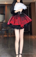 Ball Gowns Prom Dress Lolita Dress Christmas Dress Burgundy Birthday Dresses