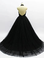 Ball Gowns Prom Dress Open Back Dresses Wedding Prom Court Train Sleeveless Halter Tulle Backless With Pleats