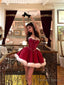 Ball Gowns Spaghetti Straps Red Christmas Dress Birthday Dresses Birthday Outfits
