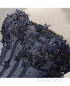 Ball Gowns Strapless Short Tulle Homecoming Dresses With Beading
