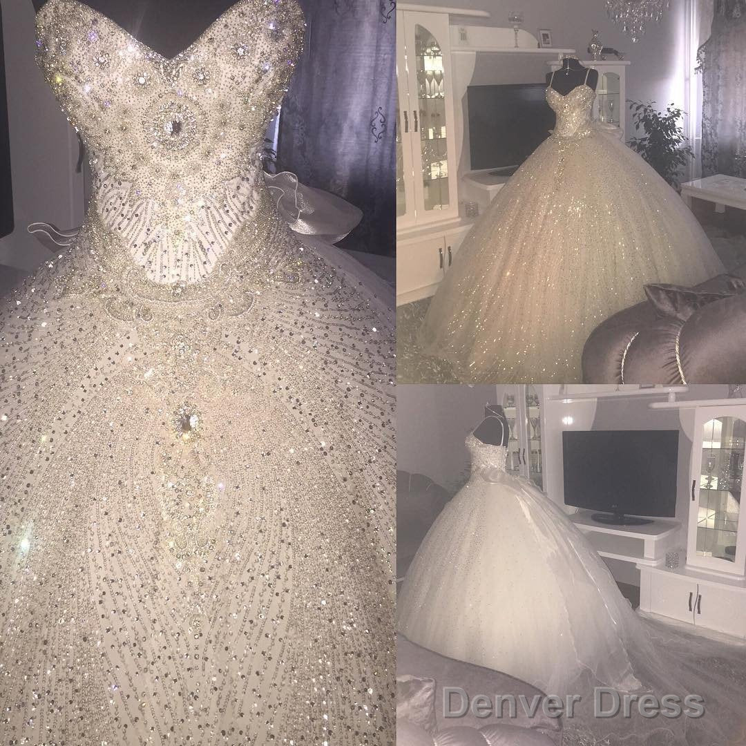 Ball Gowns Wedding Dresses Bling Bling Style Secondary image