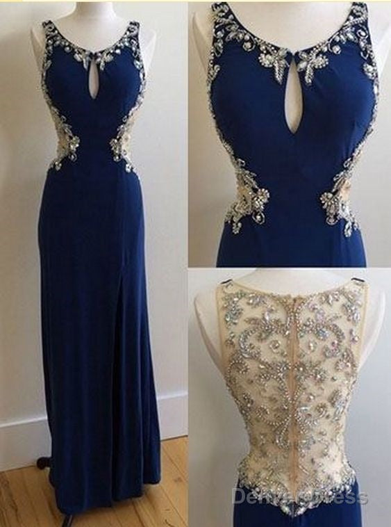Beading Prom Dress,Long Prom Dresses,Charming Prom Dresses,Evening Dress Prom Gowns Main image