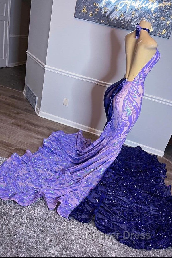 Beautiful Long Mix Colour Sleeveless Mermaid Prom Dresses Secondary image