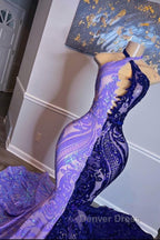 Beautiful Long Mix Colour Sleeveless Mermaid Prom Dresses