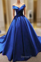 Beautiful Royal Blue Party Dresses, Prom Dresses , Long Formal Gowns