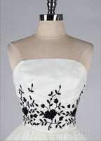 Black And White Homecoming Dresses