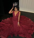 Black Girl Prom Dress, Mermaid Prom Dresses