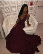 Black Girl Prom Dress, Mermaid Prom Dresses