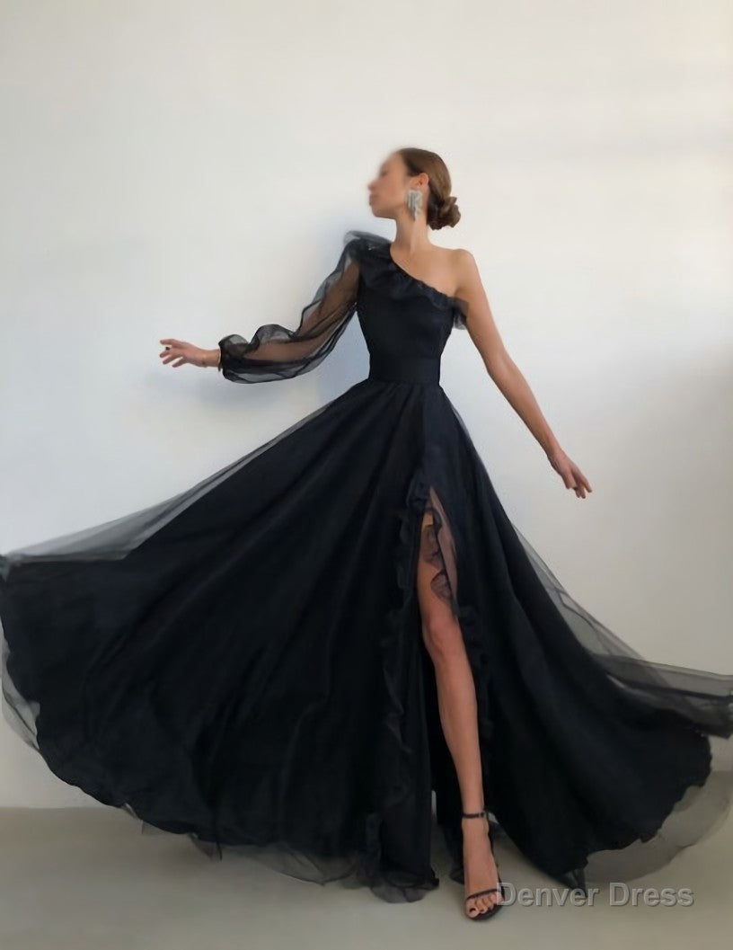 Black long Prom Dress