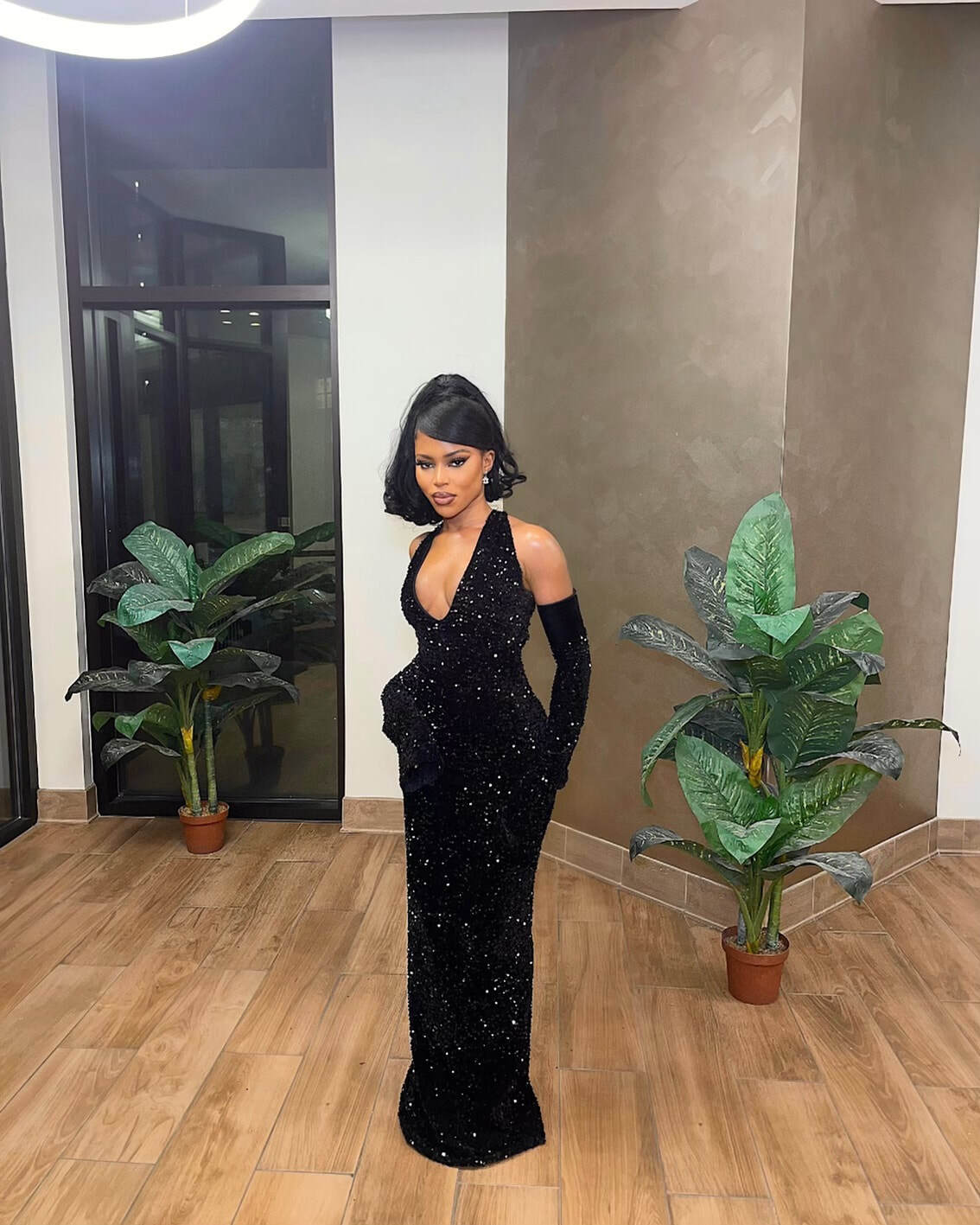 Black Mermaid Long Prom Dress, Fashion Prom Dresses Secondary image