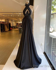 Black New Arrive Evening Gown Long Prom Dress