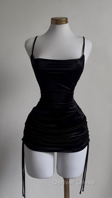 Black Short Prom Dress Sexy Prom Dresses