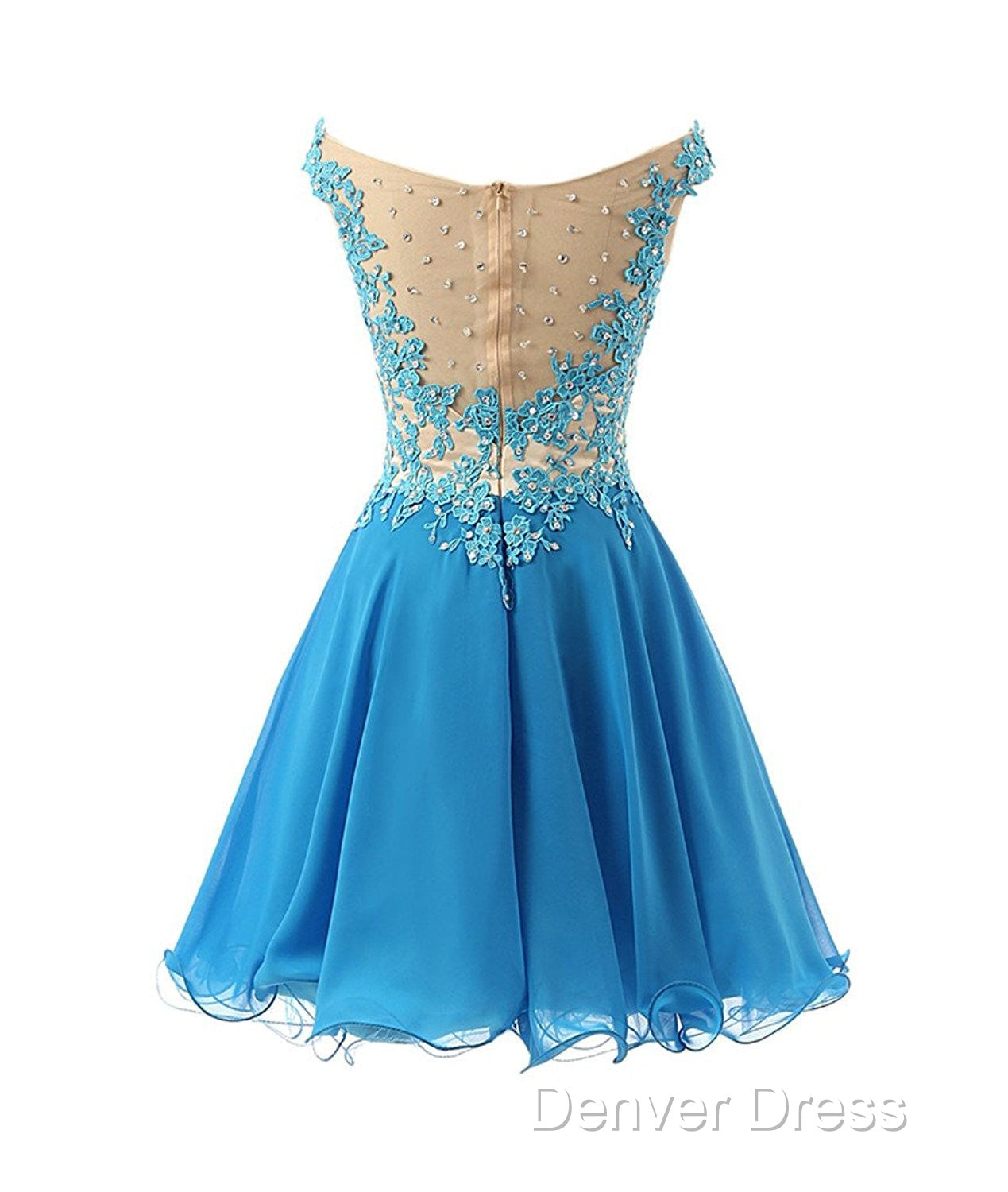 Blue Homecoming Prom Dresses