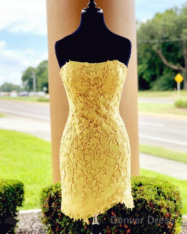 Bodycon Homecoming Dresses Lace Embroidery Main image