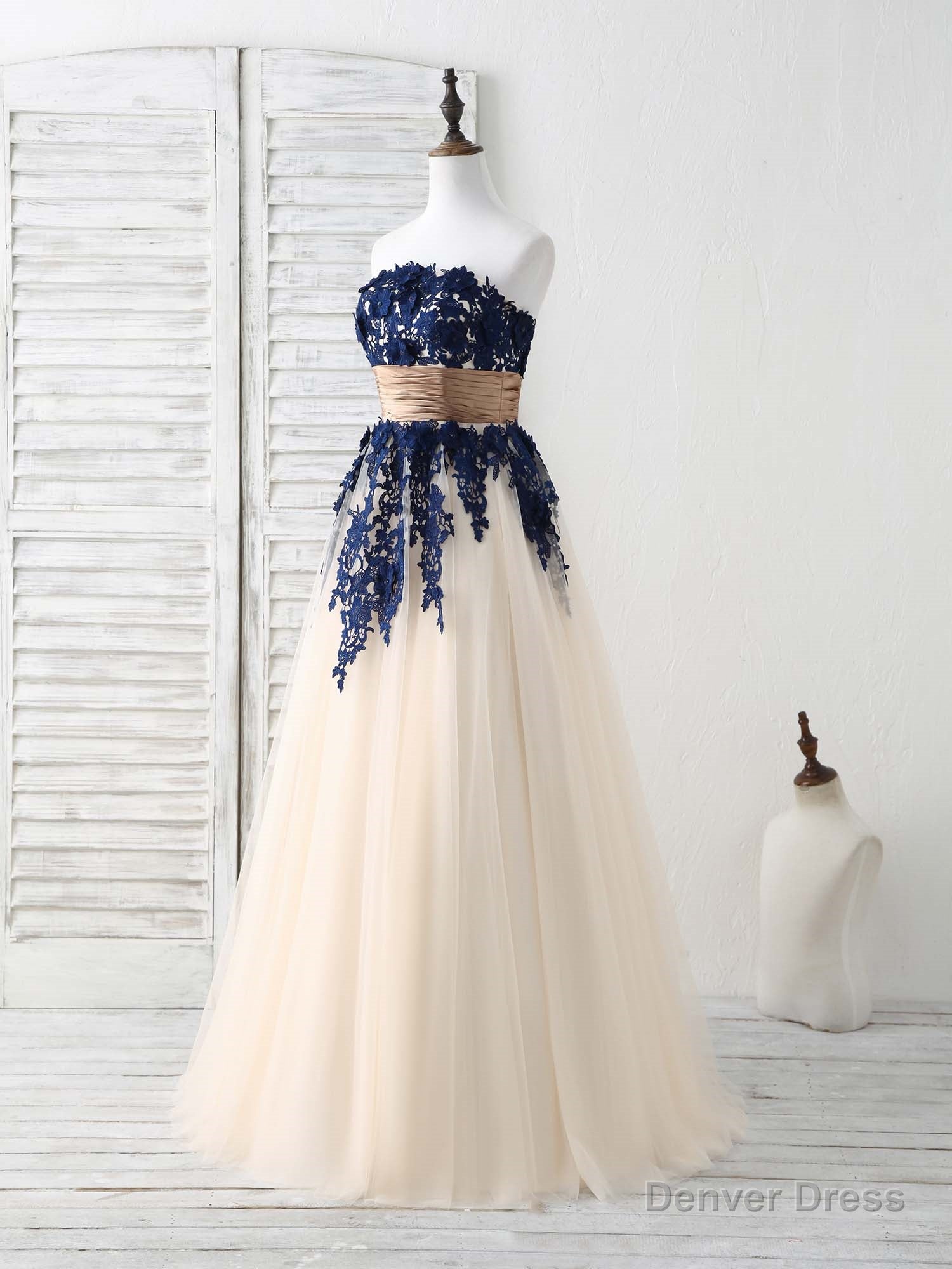 Burgundy Lace Applique Tulle Long Prom Dress Burgundy Bridesmaid Dresses