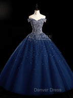 Burgundy Off Shoulder Tulle Sequin Long Prom Dresses, Burgundy Sweet 16 Dresses