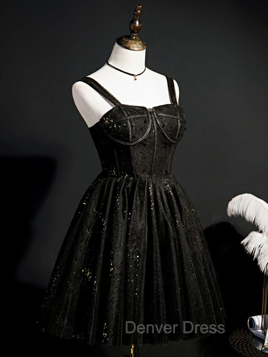 Burgundy Sweetheart Neck Tulle Sequin Short Prom Dresses, Puffy Cute Homecoming  Dresses