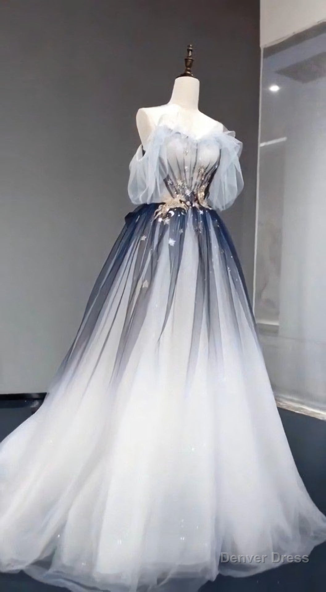 Ombre Prom Dress, Ombre Prom Dresses Main image
