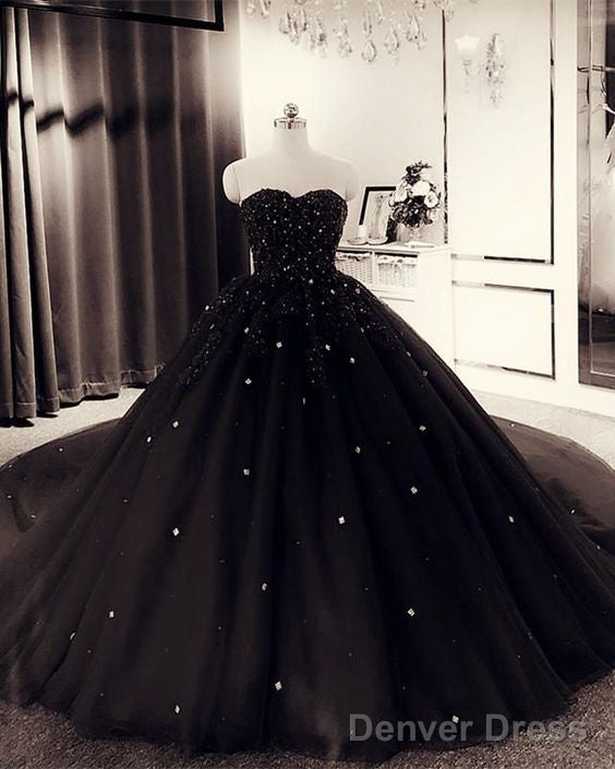 Black quinceanera ball gown dresses prom Dresses Main image