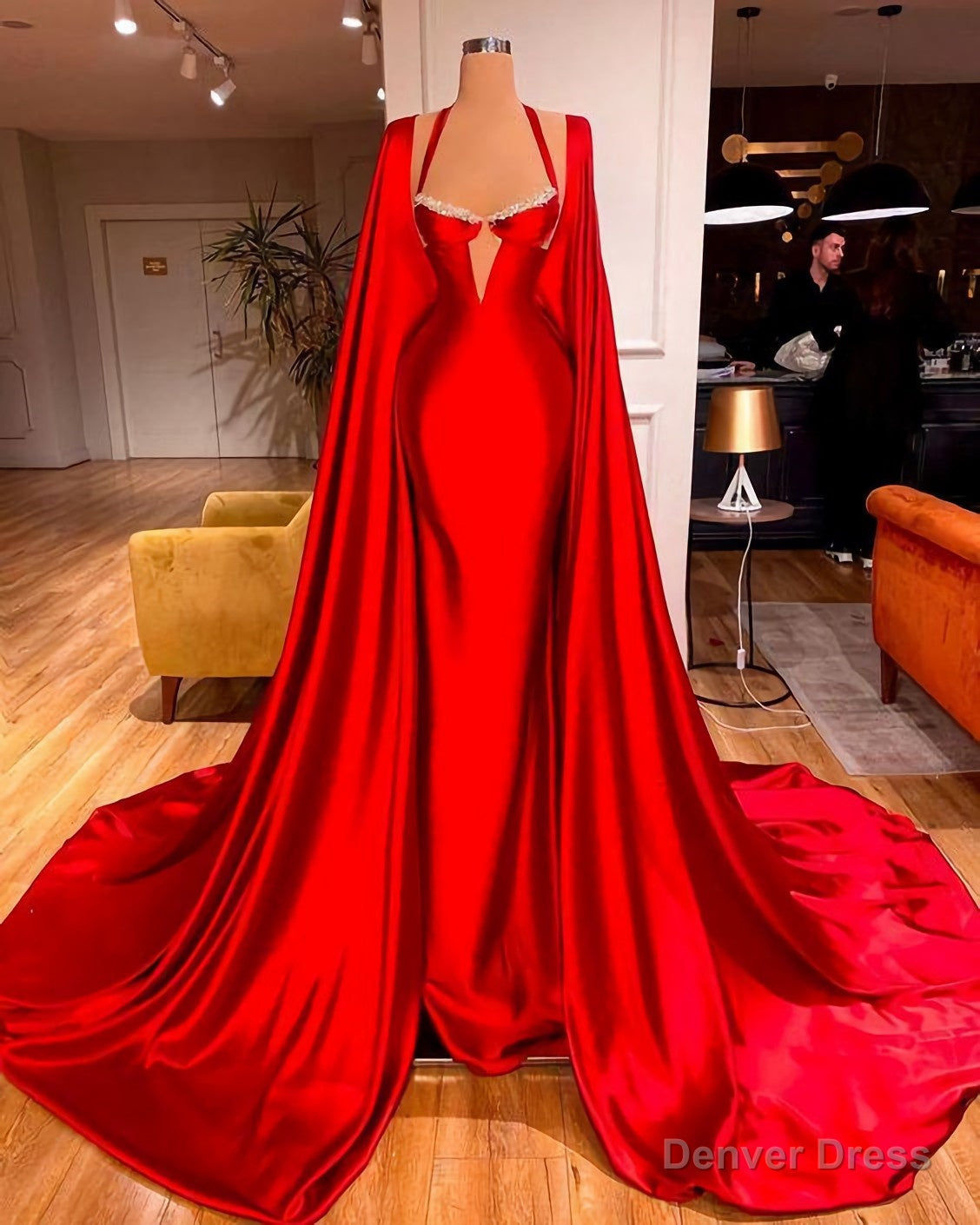 Red Prom Dress Main image