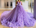 Unique prom Dresses evening gowns Wedding Dresses with Train prom Dresses