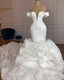 Elegant Mermaid African Women Wedding Dress, Prom Dresses