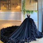 Unique prom Dress Prom Gown Wedding Dress with Train prom Dresses
